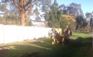 PLN Drilling Crew Installing Sewer Pipework
